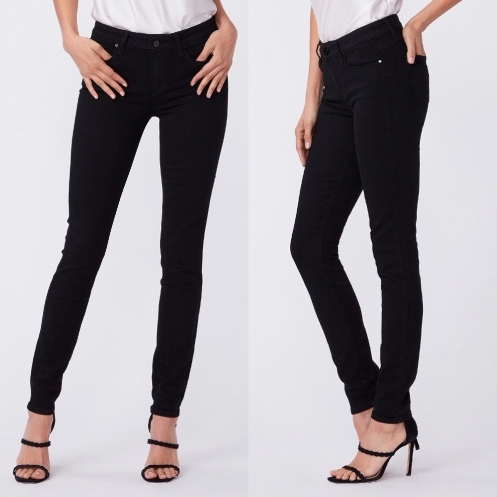 New Paige Black Verdugo Ultra Skinny Jeans - Size: 26